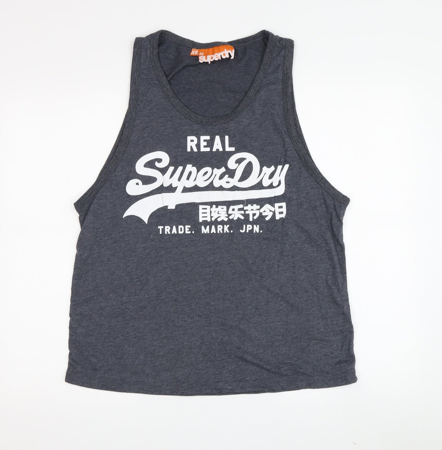 Superdry Men's Black XS Sleeveless Graphic T-Shirt