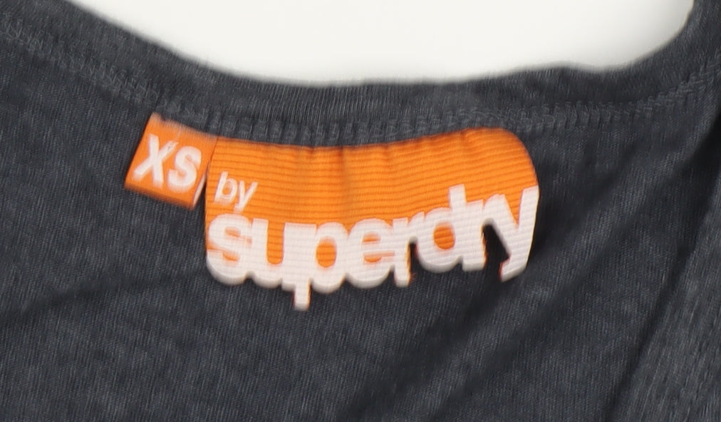 Superdry Men's Black XS Sleeveless Graphic T-Shirt