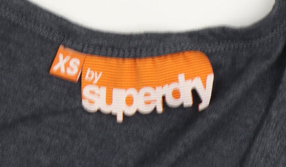 Superdry Men's Black XS Sleeveless Graphic T-Shirt