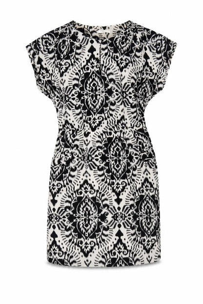White Stuff Women's Geometric Multicoloured Dress - Size 6