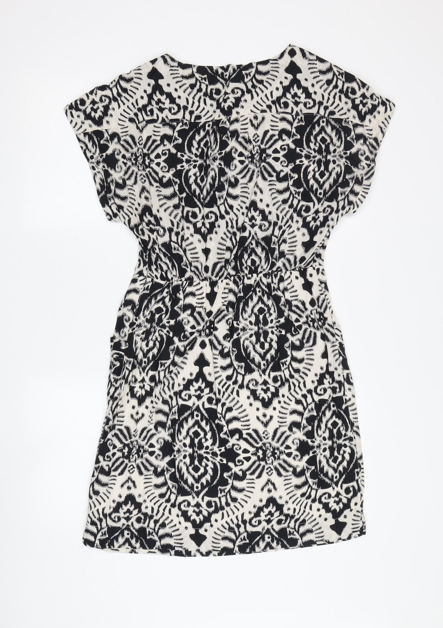White Stuff Women's Geometric Multicoloured Dress - Size 6