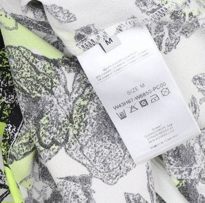 Guess Women's Multicoloured Floral Cropped Blouse M