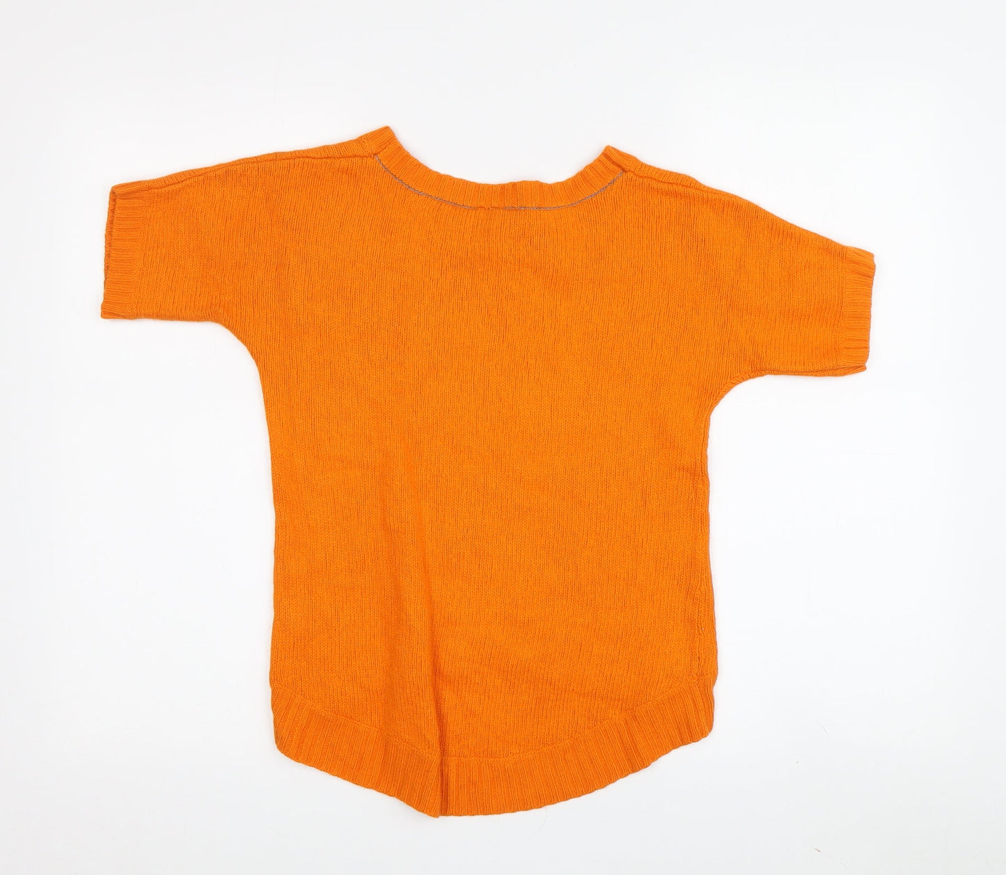 Womens UK Size 10 White Stuff Orange Pullover Jumper