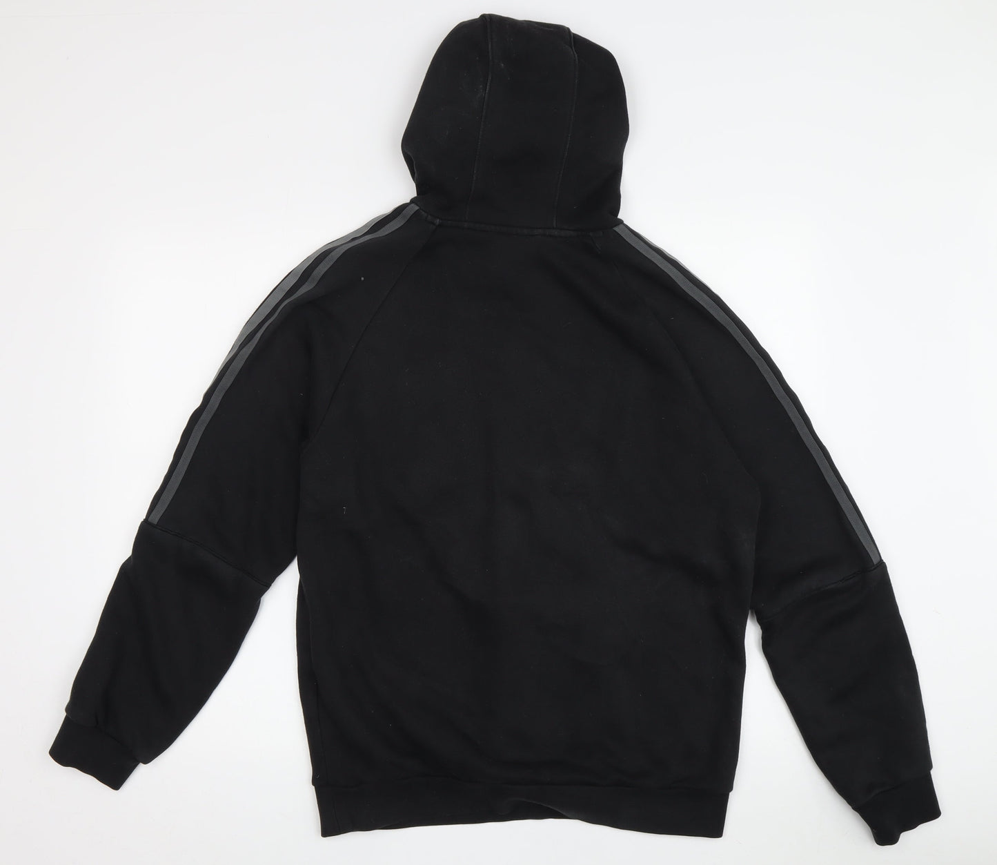 Adidas Men's Black Pullover Hoodie - M