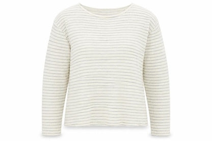 Womens UK Size 8 The White Company Ivory Basic Sweater