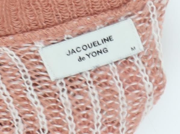 Womens UK Size M Jacqueline de Yong Pink Pullover Jumper
