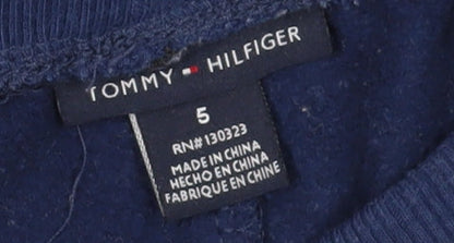 Tommy Hilfiger Boys Blue Jogger Trousers 5 Years Casual Comfort