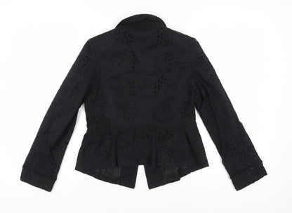 Simon Jeffery Women's Black Blazer Jacket Size 12