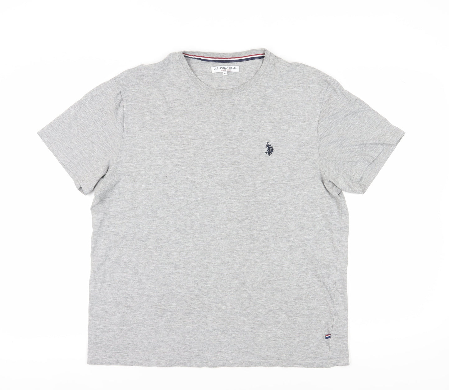 Mens UK Size XL U.S. Polo Assn. Grey  T-Shirt
