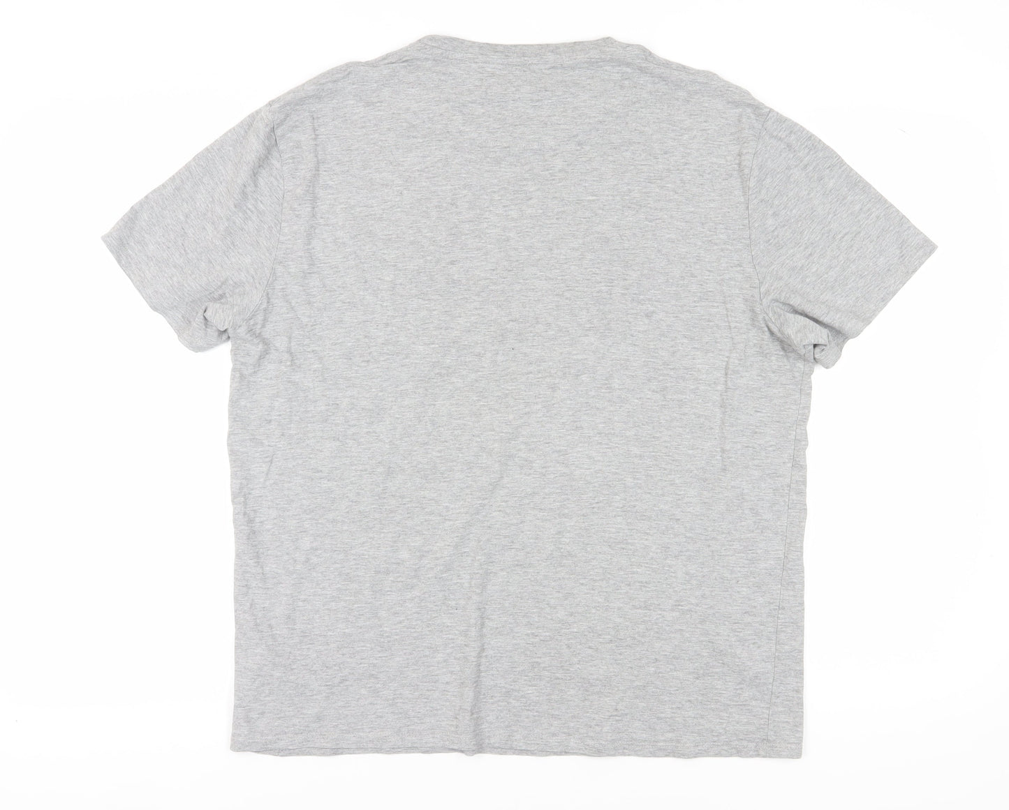 Mens UK Size XL U.S. Polo Assn. Grey  T-Shirt