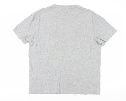 Mens UK Size XL U.S. Polo Assn. Grey  T-Shirt