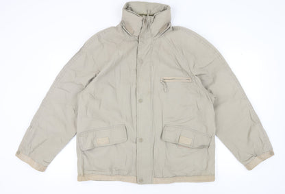 Mens UK Size S Burtons Beige Basic Jacket