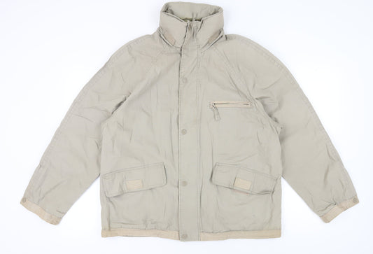 Mens UK Size S Burtons Beige Basic Jacket