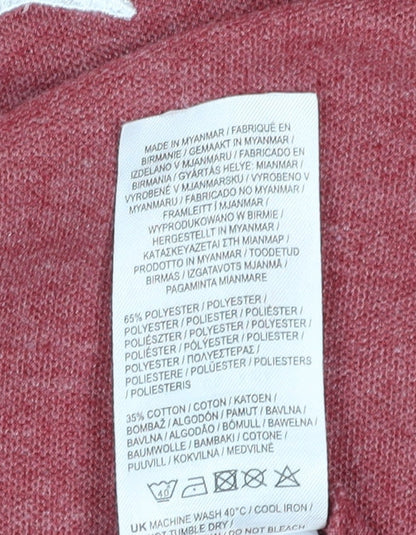 Slazenger Men's Red 2XL Polo Short Sleeve