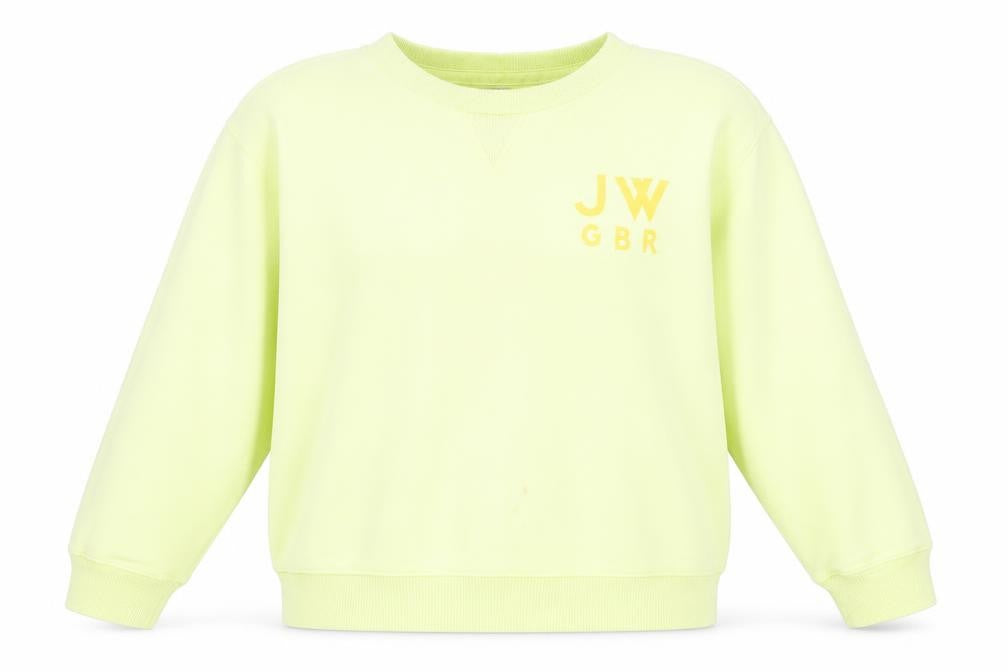 Womens UK Size 14 Jack Wills Yellow Pullover Sweatshirt