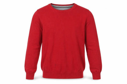 Mens UK Size S Marks and Spencer Red Pullover Jumper