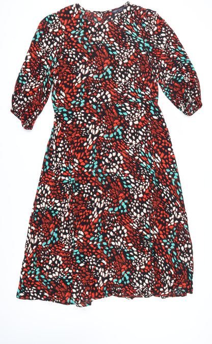 Marks and Spencer Women's Multicoloured A-Line Dress
