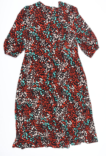Marks and Spencer Women's Multicoloured A-Line Dress