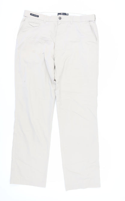 Marks and Spencer Beige Men's Chino Trousers 33