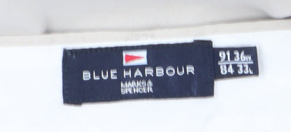 Marks and Spencer Beige Men's Chino Trousers 33