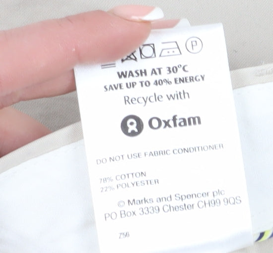 Marks and Spencer Beige Men's Chino Trousers 33