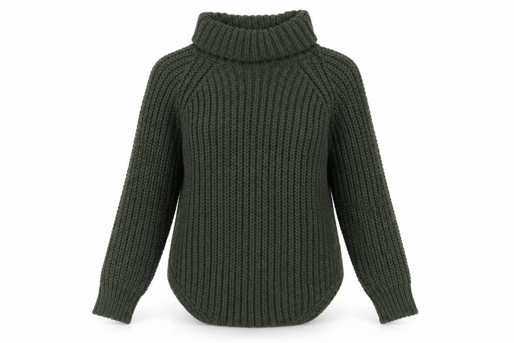 Womens UK Size S Luisa Ricci Green Pullover Jumper