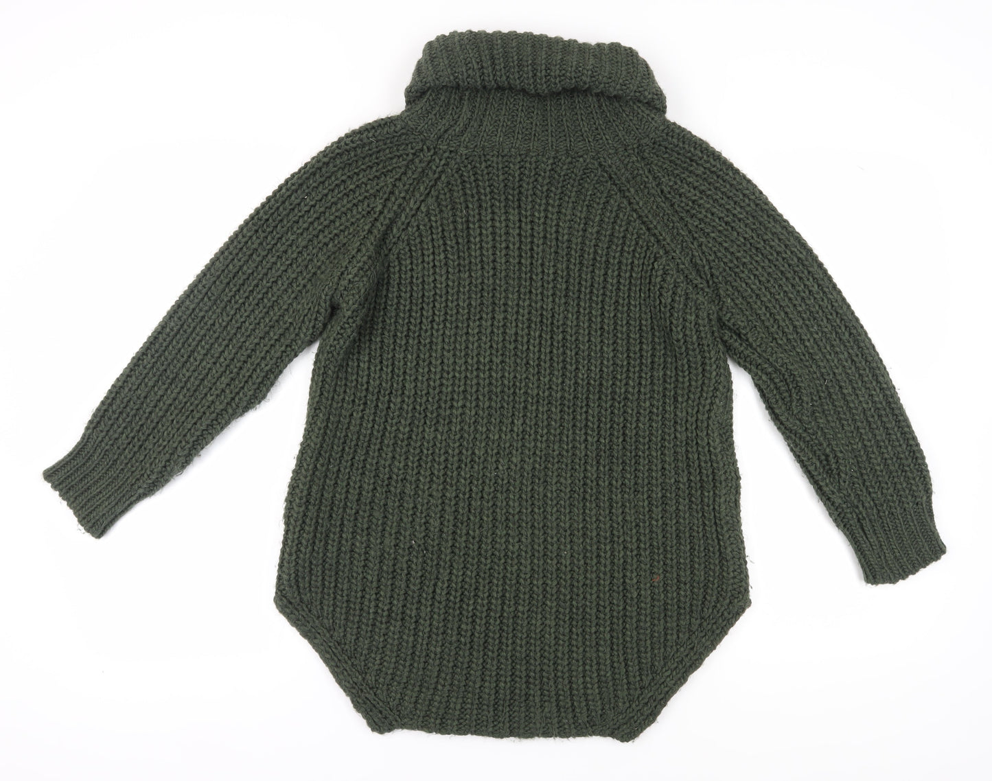 Luisa Ricci Women's Green Roll Neck Pullover Jumper