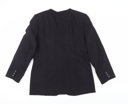 Marks and Spencer Women's Black Blazer Size 14