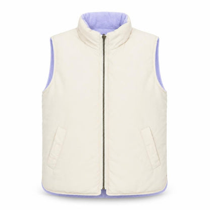 Hawkshead Women's Beige Waistcoat S - Polyester Zip Vest