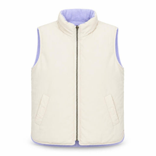 Hawkshead Women's Beige Waistcoat S - Polyester Zip Vest