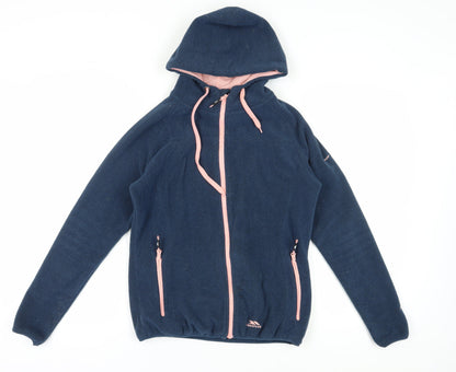 Womens UK Size M Trespass Blue Puffer Jacket