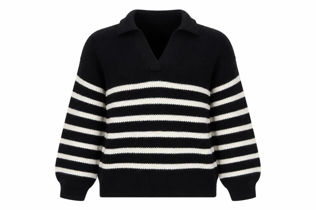 Womens UK Size L Marks and Spencer Black Pullover Jumper