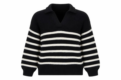 Womens UK Size L Marks and Spencer Black Pullover Jumper