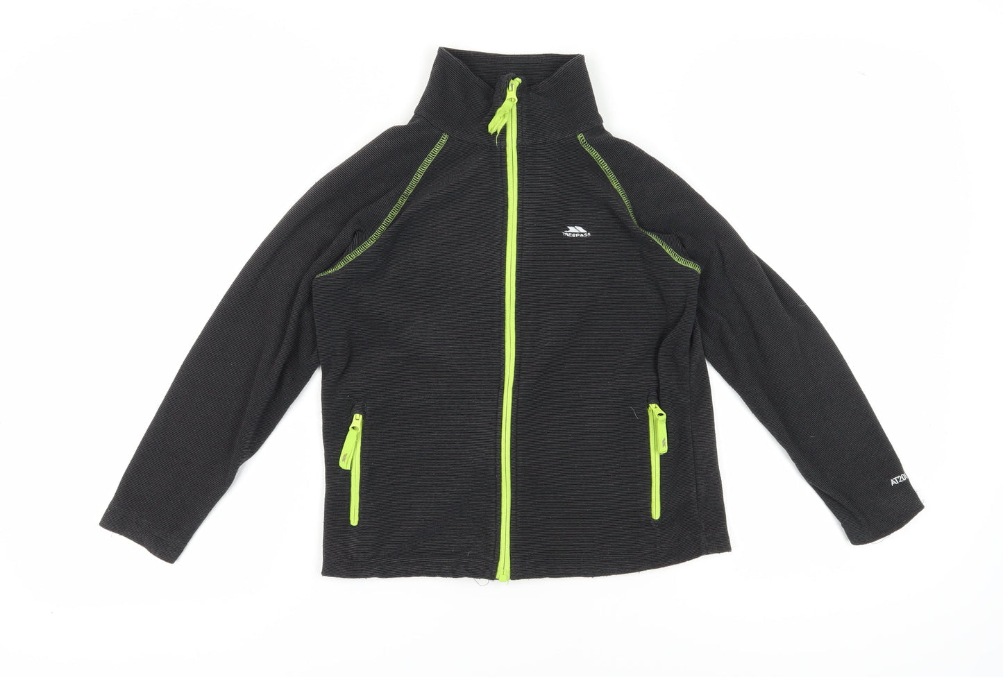 Trespass Boys Black Track Jacket 9-10 Years - Activewear Fleece