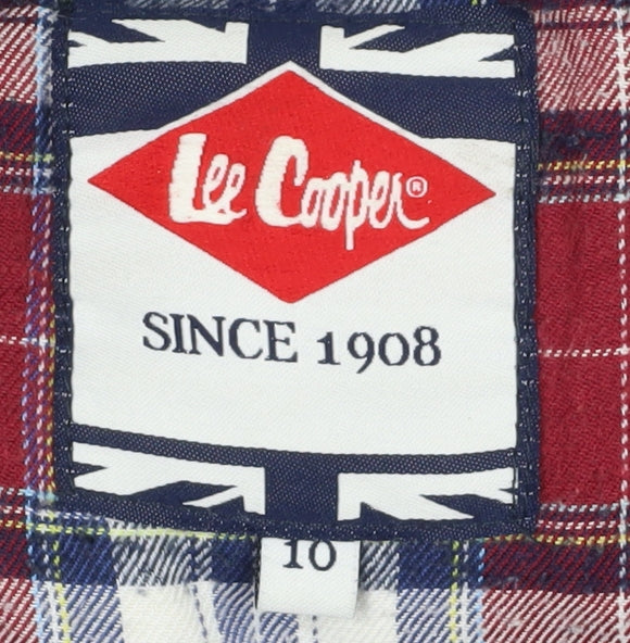 Teens UK Size 10 Lee Cooper Blue Puffer Jacket
