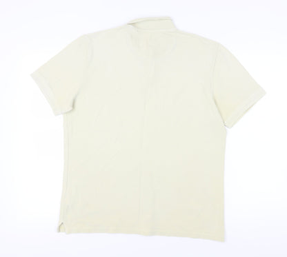Original Penguin Beige Men's Polo, Size L