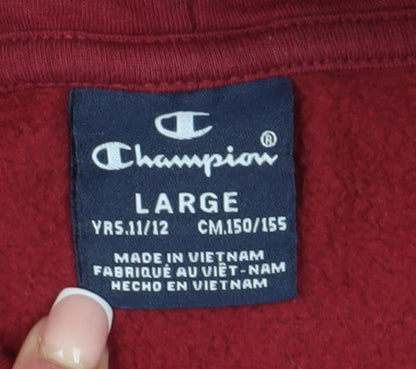 Champion Boys Red Pullover Hoodie - Size 11-12 Years