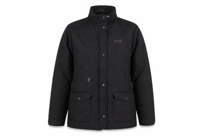 Womens UK Size 14 Regatta Black Quilted Coat