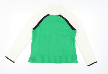 Womens UK Size M NEXT Green Pullover Jumper