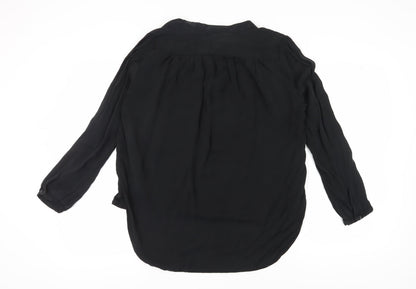 Womens UK Size L Michael Kors Black  Blouse