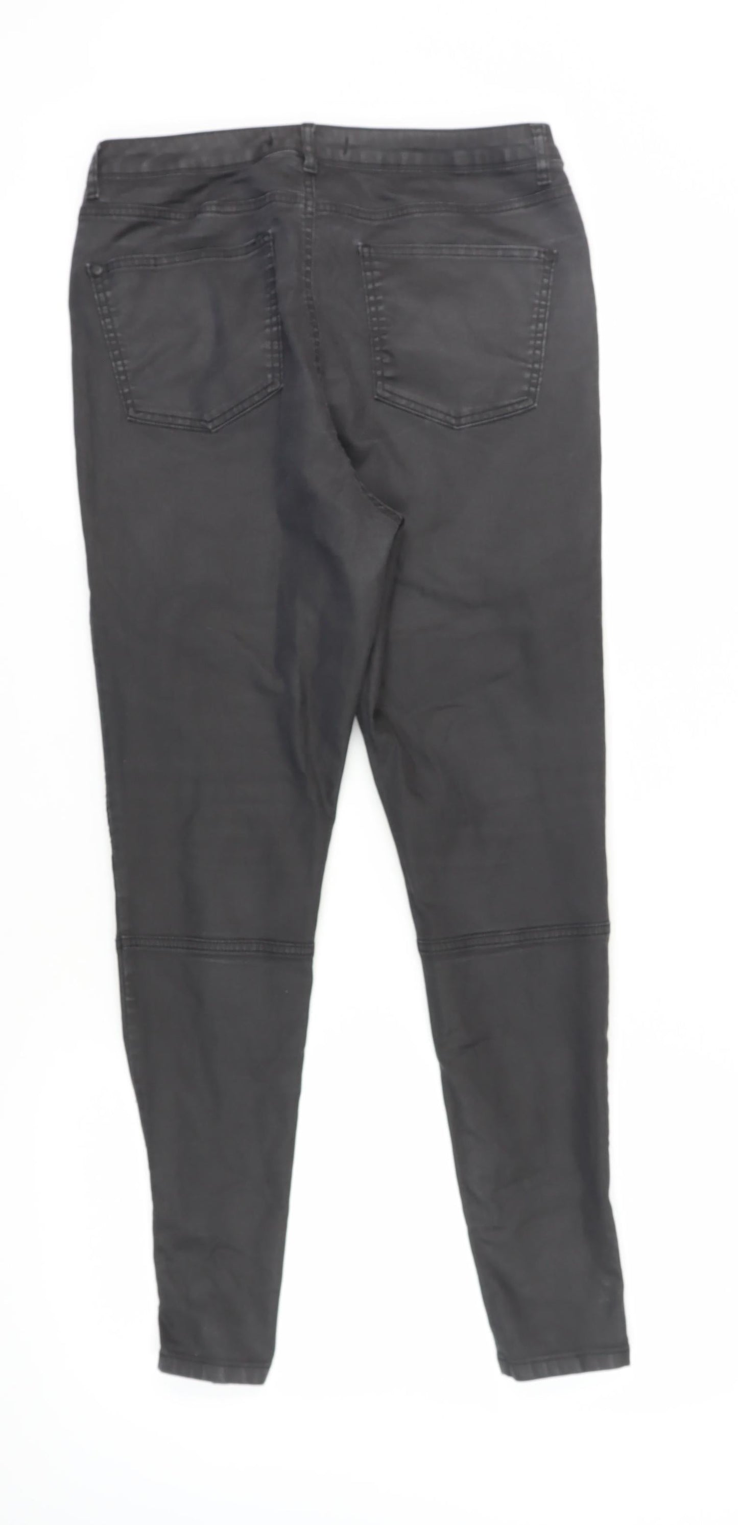 Very Women's Black Skinny Jeans, Size 16, Ankle Zip