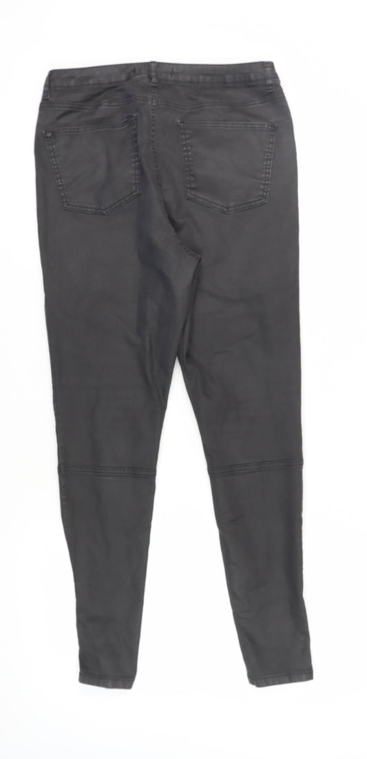 Very Women's Black Skinny Jeans, Size 16, Ankle Zip