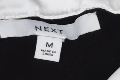 Womens UK Size 12 NEXT Black Layered Blouse