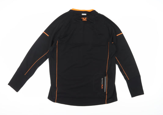 Karrimor Men's Black Long Sleeve Running Top M