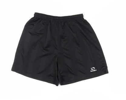Sondico Boys Black Athletic Shorts Size L