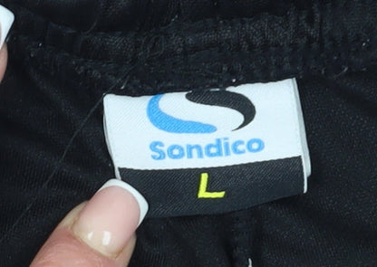 Sondico Boys Black Athletic Shorts Size L
