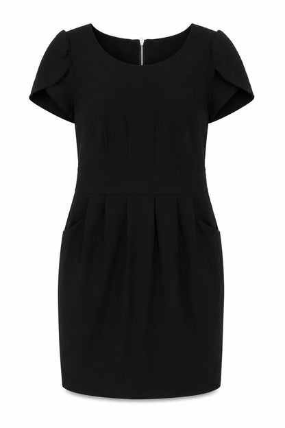 NW3 Women's Black Sheath Dress Size 10 Business