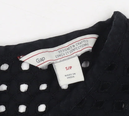 Gap Women's Black Sleeveless Blouse - S