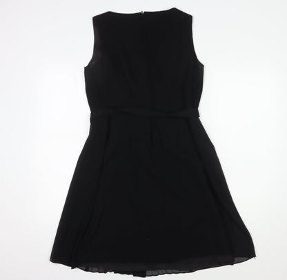 L.K. Bennett Black Women's Sleeveless Dress Size 12