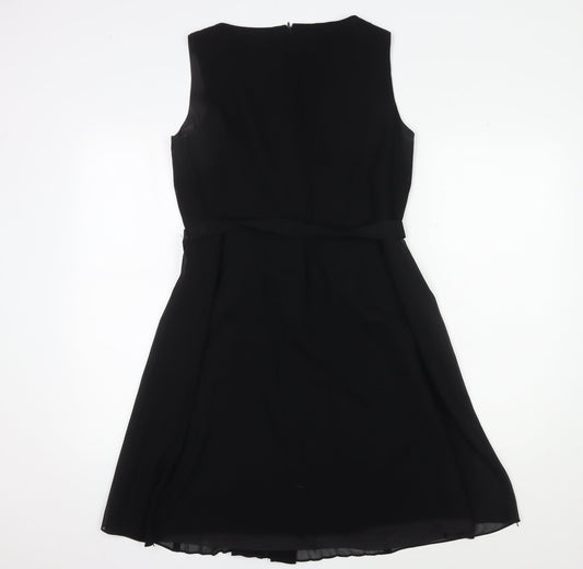 L.K. Bennett Black Women's Sleeveless Dress Size 12